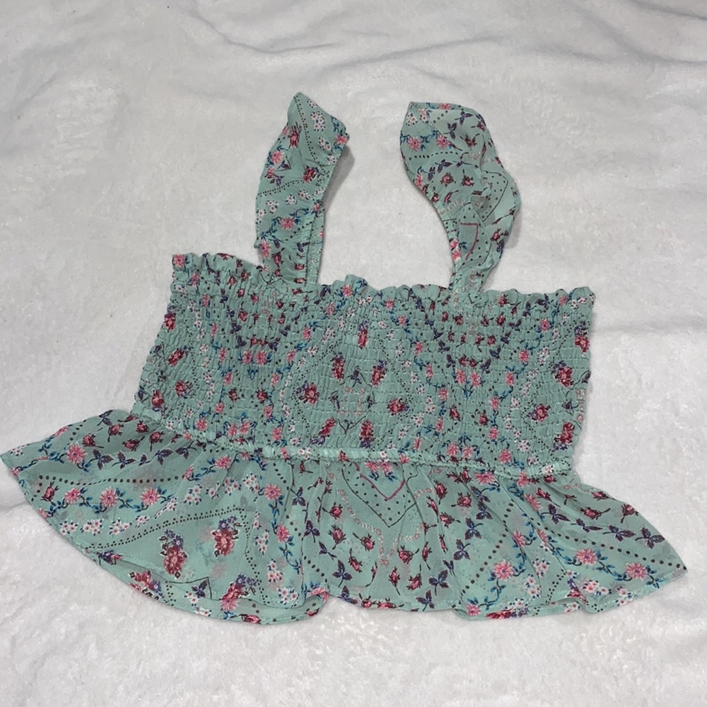 Fairy core floral crop top🧚♀️ - Picture 6 of 6